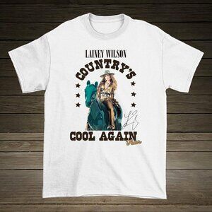 Lainey Wilson Countrys Cool Again Tour 2024 Signature T-Shirt Music Fan Gift 17